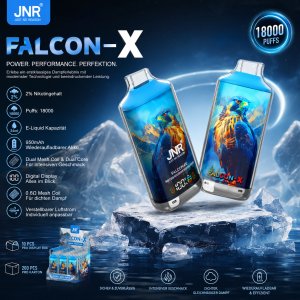 JNR Falcon X – 18.000 Trekjes – 2% Nicotine