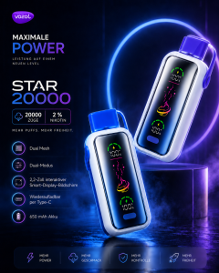 Vozol Star – 20.000 Trekjes – 2% Nicotine